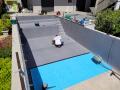 Rénovation d'une piscine en béton projeté qui fuit à Sanary