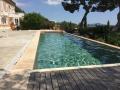 Remplacement carrelage piscine par un liner armé à Toulon var